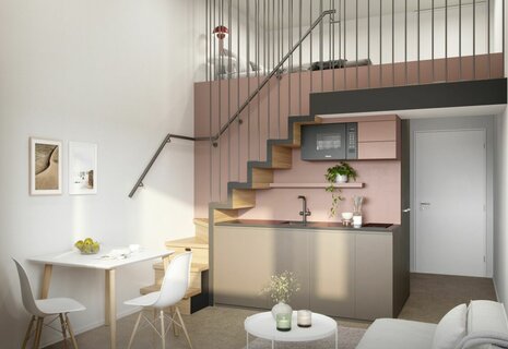 Urbane Mini-Loft im Oerlikon One Living – Kompakt, clever und mittendrin!