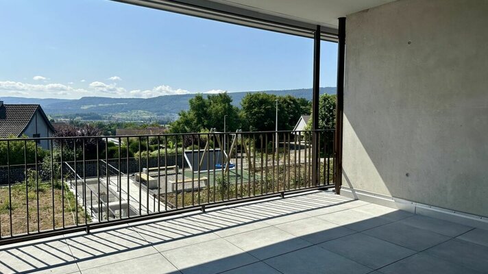 Balkon mit Aussicht gegen Süden